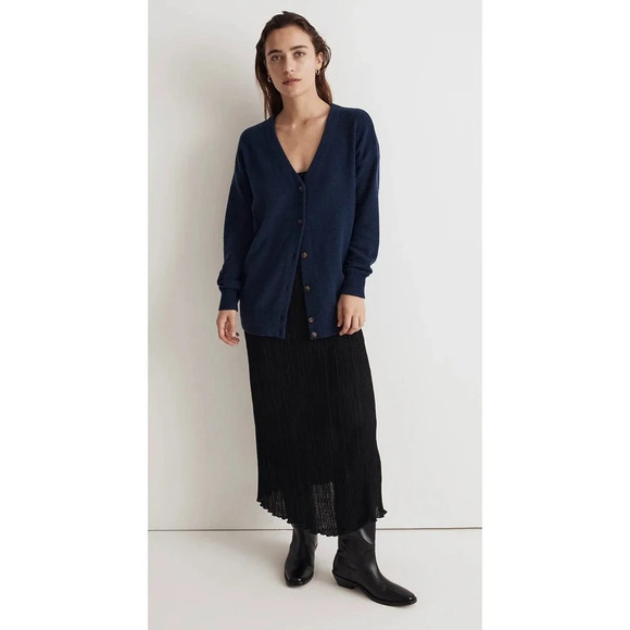 Madewell V-Neck Relaxed Cardigan - Picture 1 of 9